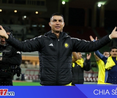 Ronaldo đổi màn ăn mừng 