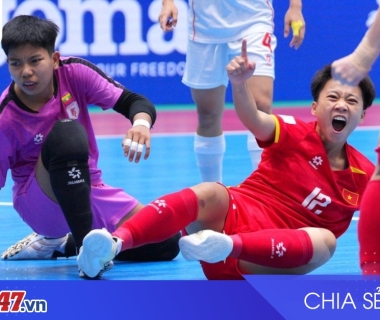 ĐT Futsal Nữ Việt Nam ngược dòng thắng Myanmar 5-2, sáng cửa bán kết
