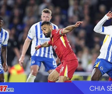 Liverpool ngược dòng hạ Brighton 2-1 tại Premier League ngày 21/3