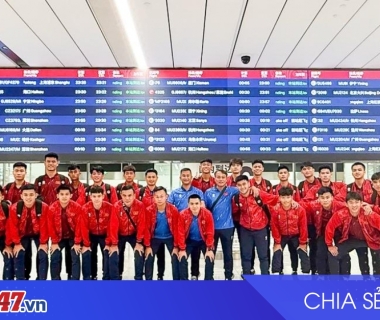 U23 Việt Nam đến Tây An, sẵn sàng cho giải giao hữu CFA Team China 2026
