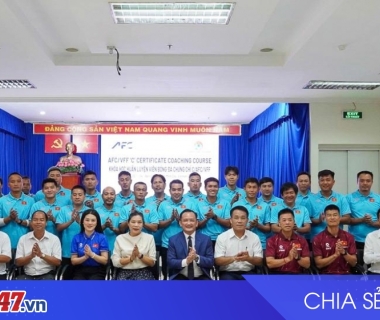 Khai mạc Khóa học HLV Bóng đá C/AFC/VFF tại TP.HCM, nâng tầm chất lượng