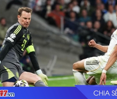 Neuer tỏa sáng, Bayern hạ Real 2-1 ở tứ kết Champions League