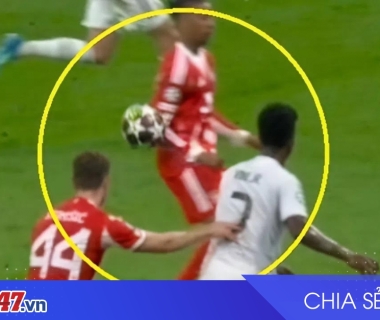 Bayern đánh bại Real 2-1 tại Bernabéu trong trận cầu gây tranh cãi