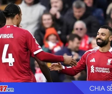Salah rực sáng giúp Liverpool hạ Fulham 2-0 tại Premier League