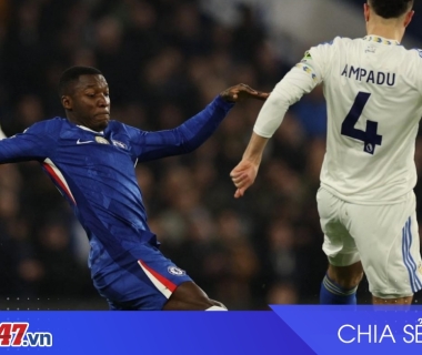 Chelsea thắng kịch tính Leeds 2-1: Sterling lập công quyết định