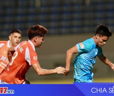 Đà Nẵng gỡ hòa 2-2 Thể Công Viettel ở V.League 2025/26
