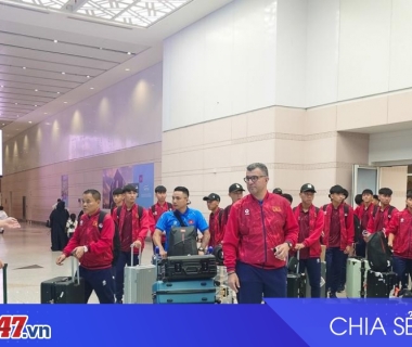 U17 Việt Nam đến Jeddah, sẵn sàng chinh phục VCK U17 châu Á 2026