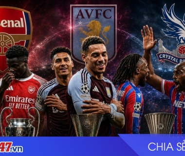 Bóng đá Anh lập kỷ lục: 3 CLB Premier League vào chung kết châu Âu 2025/26