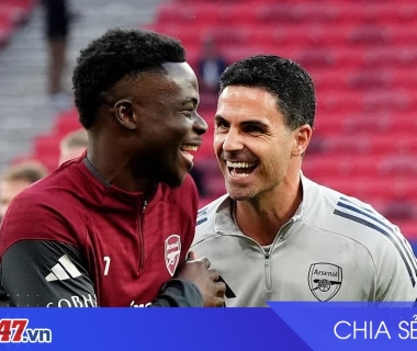Saka: Arsenal sẵn sàng làm nên lịch sử tại chung kết Champions League