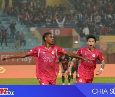 CAHN 1-0 Becamex TP.HCM: Nhà vô địch áp đảo V-League vòng 25 sau hiệp 1