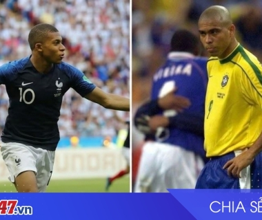Mbappe Sánh Ngang Ronaldo 