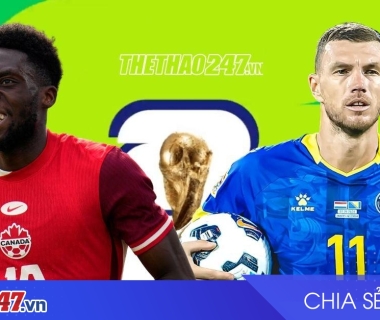 Nhận định Canada vs Bosnia-Herzegovina: Chủ nhà nắm lợi thế World Cup 2026
