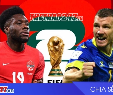 Dự kiến đội hình Canada vs Bosnia-Herzegovina: David đấu Dzeko tại World Cup 2026