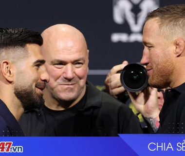 Topuria và Gaethje đấu võ mồm cực căng trước UFC Freedom 250 tại Nhà Trắng