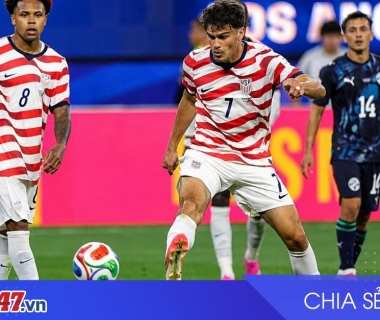 Tuyển Mỹ thắng Paraguay 4-1: Siêu phẩm trivela của Gio Reyna tỏa sáng