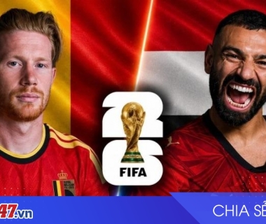 Lịch thi đấu World Cup 2026 ngày 16 tháng 6: Bỉ, Uruguay ra quân