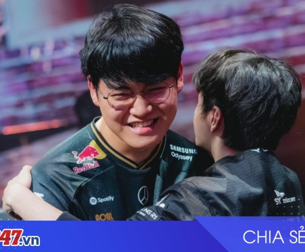 Gumayusi ca ngợi Keria sau chức vô địch CKTG 2025 cùng T1