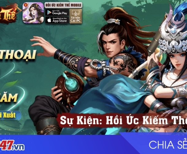 Code Hồi Ức Kiếm Thế Mobile mới nhất 2026 và cách nhập